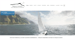 Desktop Screenshot of hawaiiyachts.com
